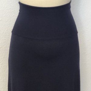 Navy Maxi Skirt